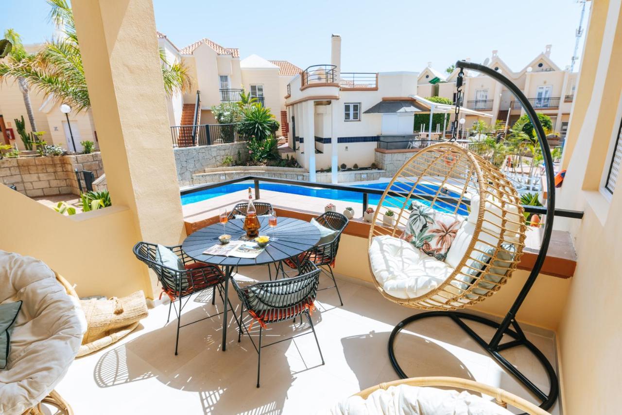 Amazing Renovated Pool View Apt, Aircon, 2 Min To Fanabe Beach Адехе Екстер'єр фото